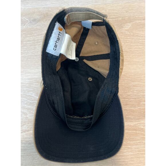 Carhartt Beige Canvas Hat Cap Strapback Streetwear Canvas - Picture 4 of 7